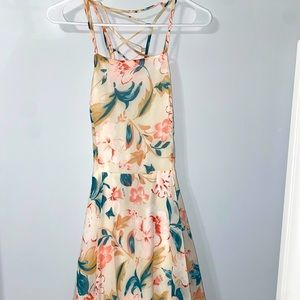 Lulu’s Pink Floral Dress